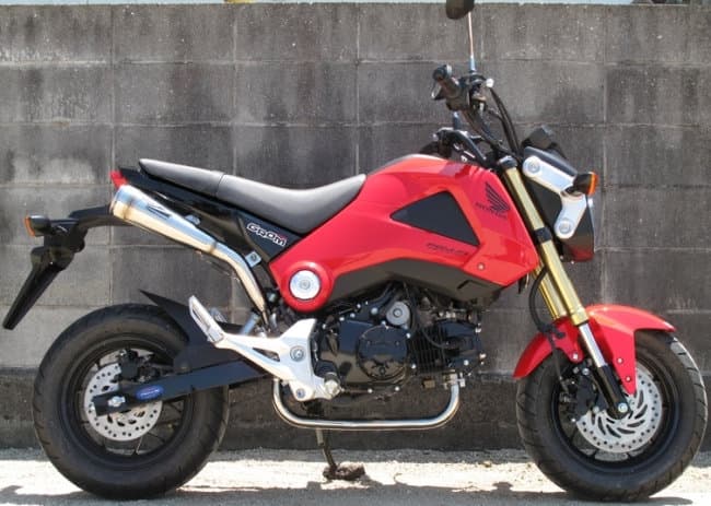 Single Slip-On — Honda Grom Exhaust by Hotlap