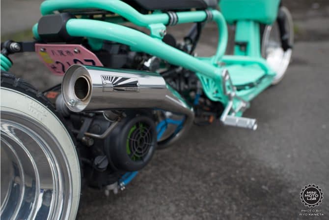 Edo-Murasaki — Honda Ruckus (GY6) Exhaust by Hotlap