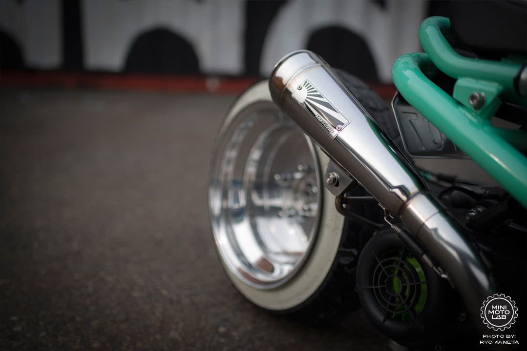 Hikaru-Genji Type 1 — Honda Ruckus (GY6) Exhaust by Hotlap