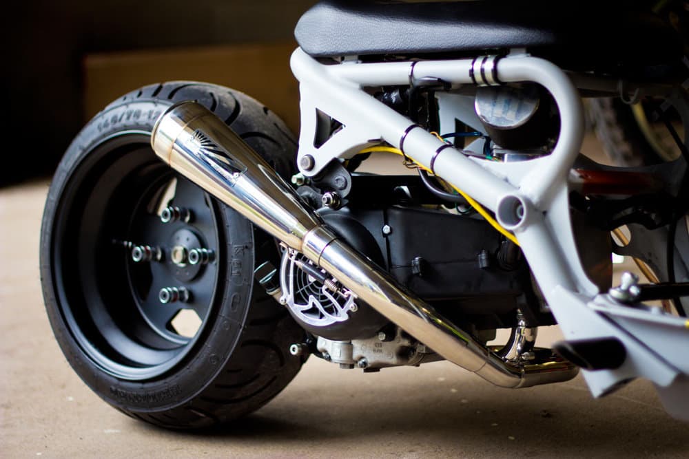 Murasaki-Shikibu — Honda Ruckus (GY6) Exhaust by Hotlap